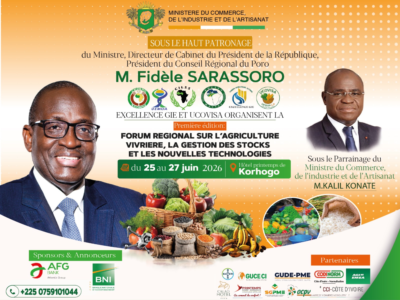 Affiche officielle FORAGRITECH 2026